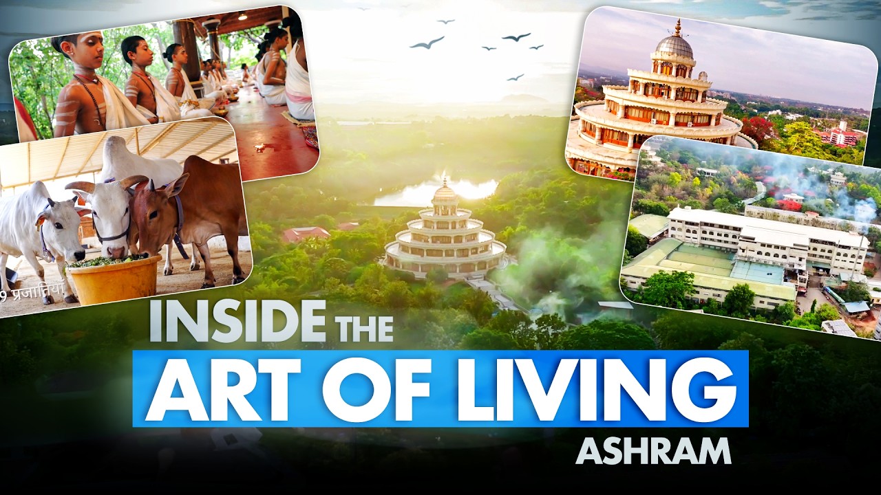 The Untold Story of The Art of Living International Centre, Bangalore | Virtual Tour | English