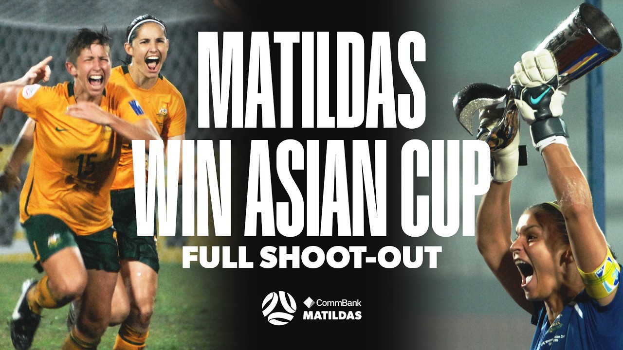 Australia Win the 2010 AFC Women’s Asian Cup | FULL Penalty Shootout vs Korea DPR