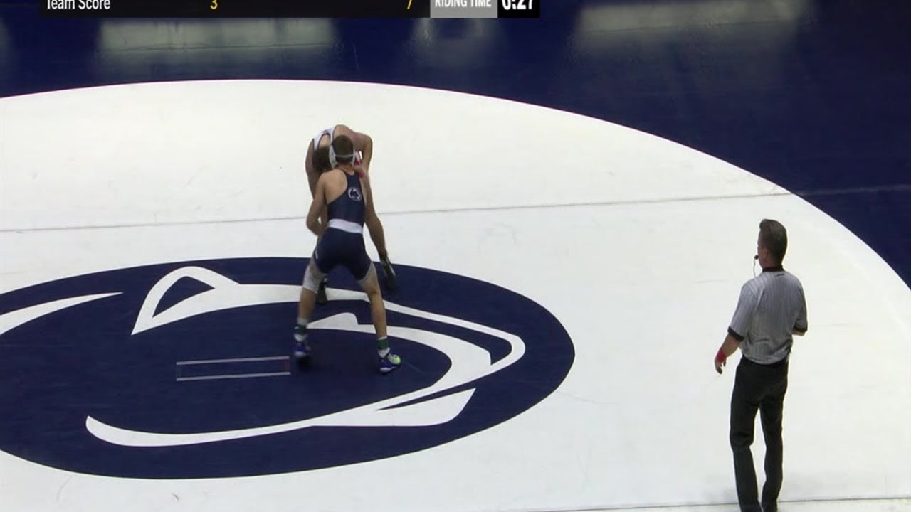 Wrestling: Indiana's Davey Tunon vs. Penn State's Zain Retherford  - 149 Lbs.