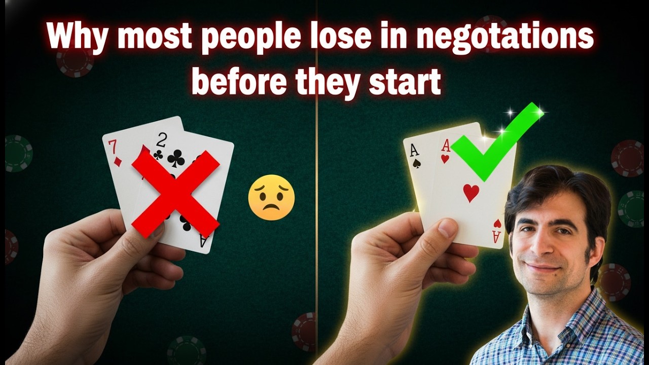 Don't Negotiate with a Bad Hand: Why Most People Lose Before They Start