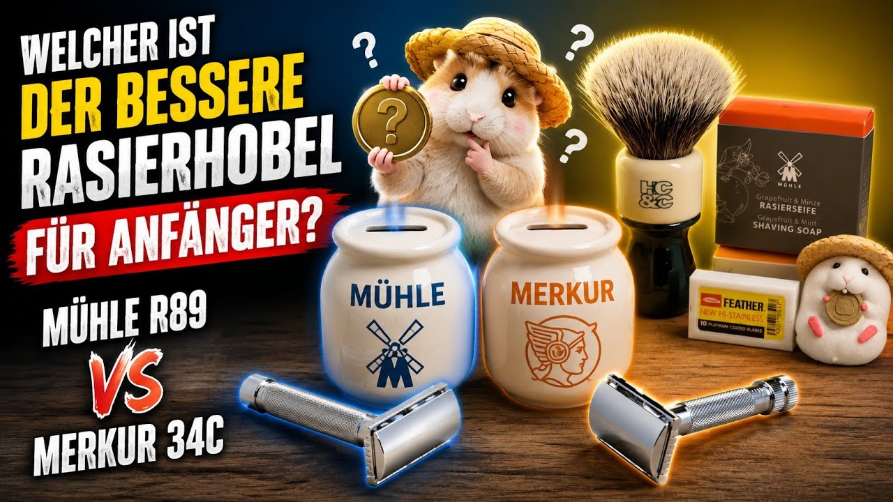 Mühle R89 vs 2024 Merkur 34C