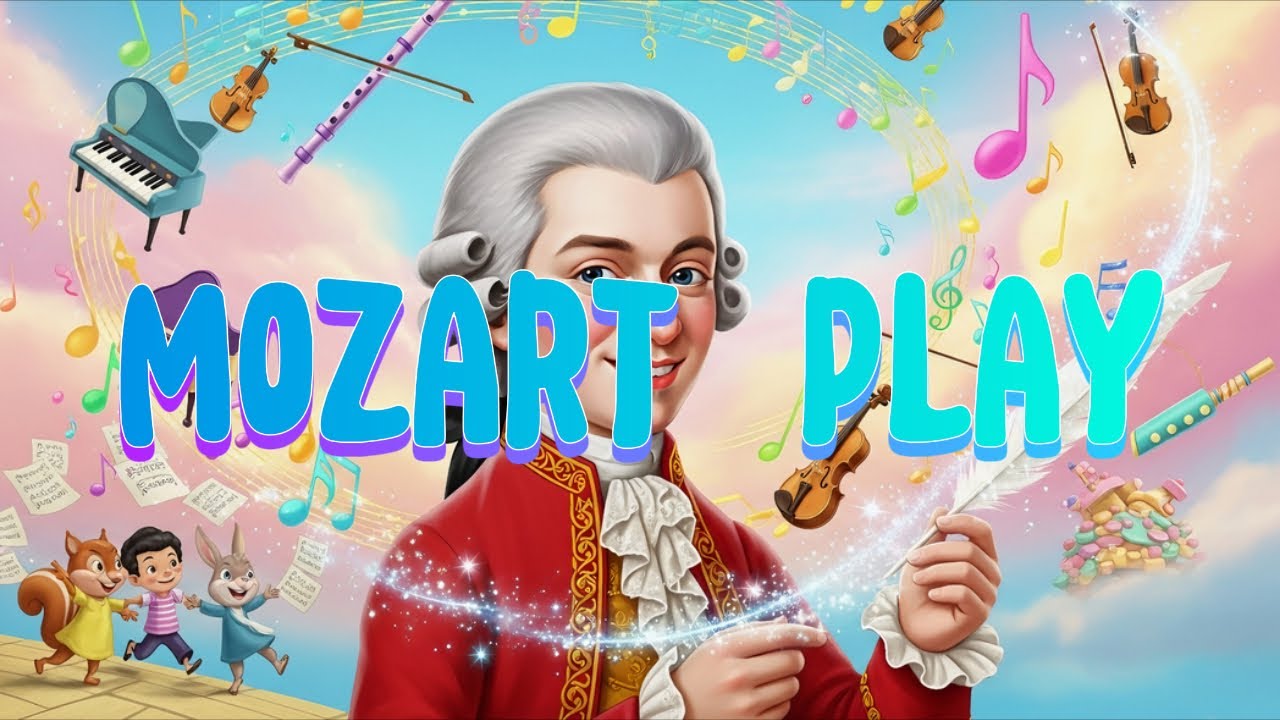 Mozart 🎹Makes the Music Play🎻