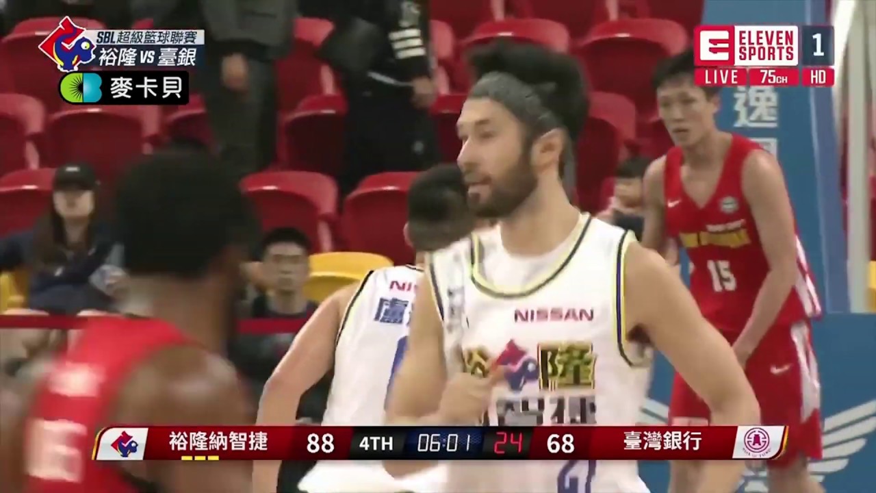 【2019-20 SBL】12/19  簡浩  15pts  6rb 6as   Full Highlights   vs  台銀