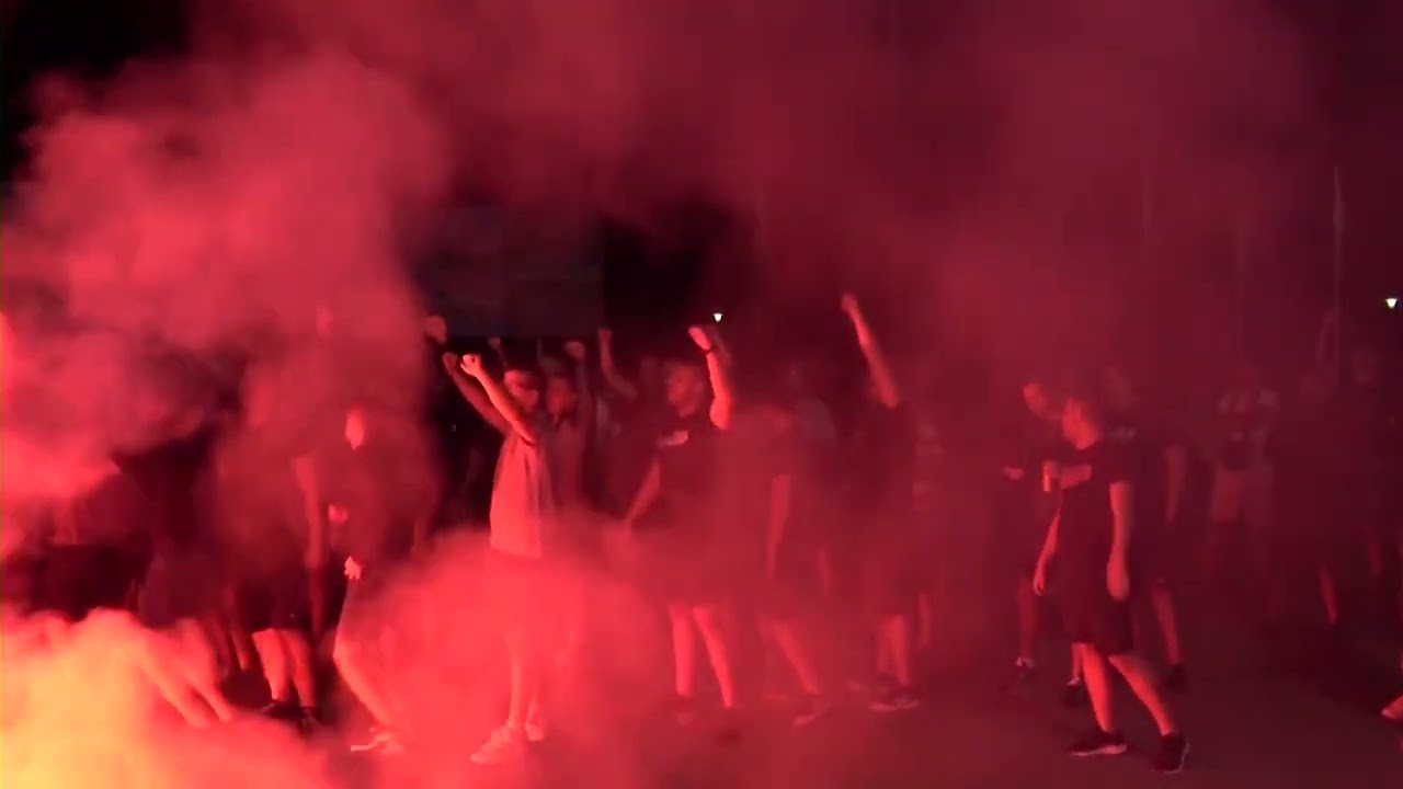 Doček nogometaša Zrinjskog u Zračnoj luci Mostar nakon prolaska u Play-off Konferencijske lige