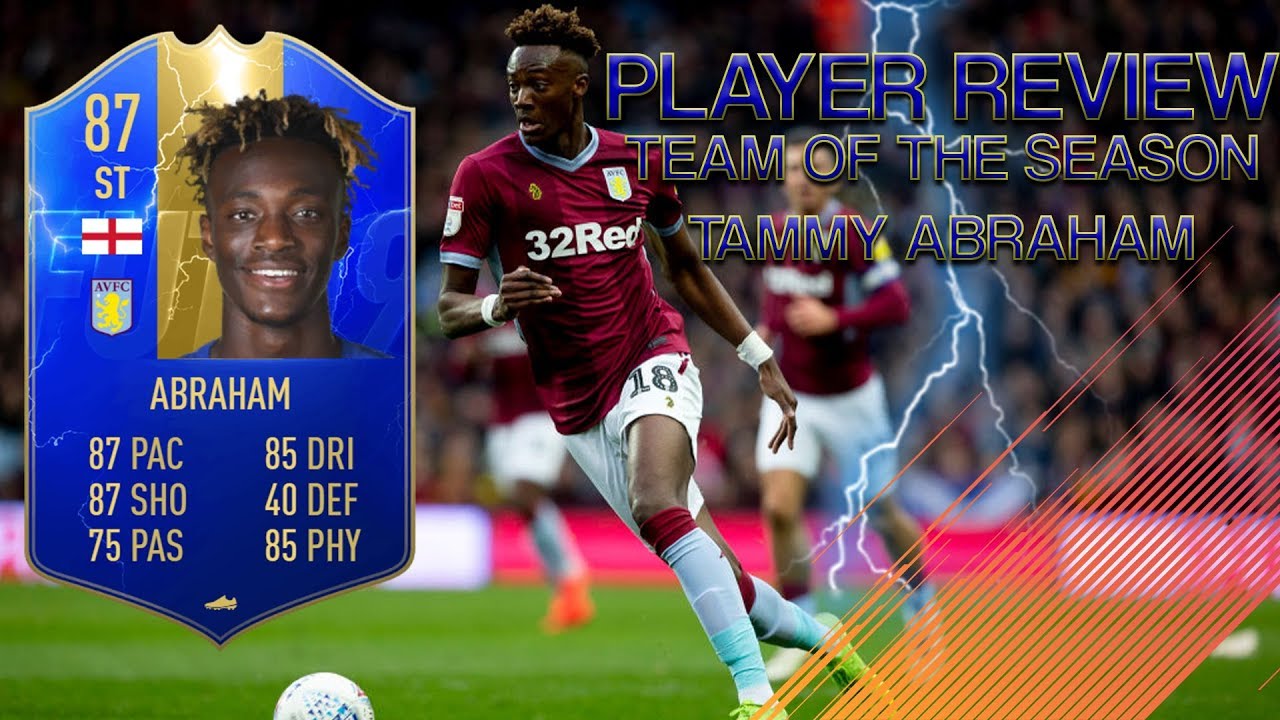 BEST TARGET MAN ON FIFA 19? TOTS TAMMY ABRAHAM  PLAYER REVIEW! FIFA 19 ULTIMATE TEAM!