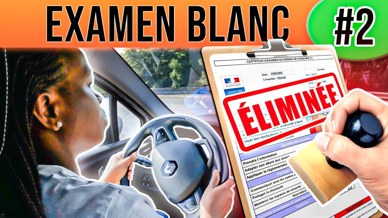 ÉLIMINÉE !! (Pourtant elle conduit bien) [EXAMEN BLANC #2]