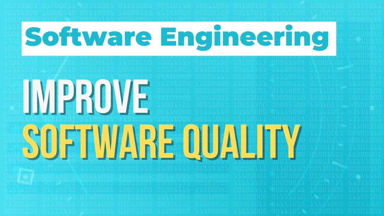 The quality of a software product relies on you