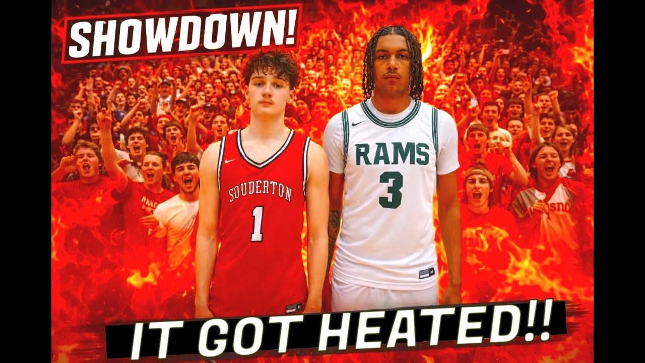 Central Dauphin vs Souderton IT GOT HEATED!  (3/11/26) States Rd.2