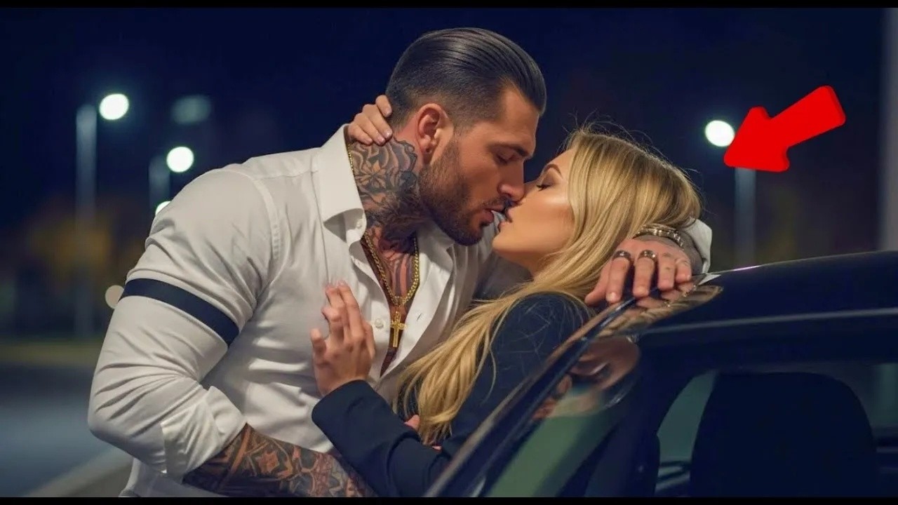 La serveuse montre un message à la mafia sur sa paume: «Faux serveur, tu es la cible ce soir»