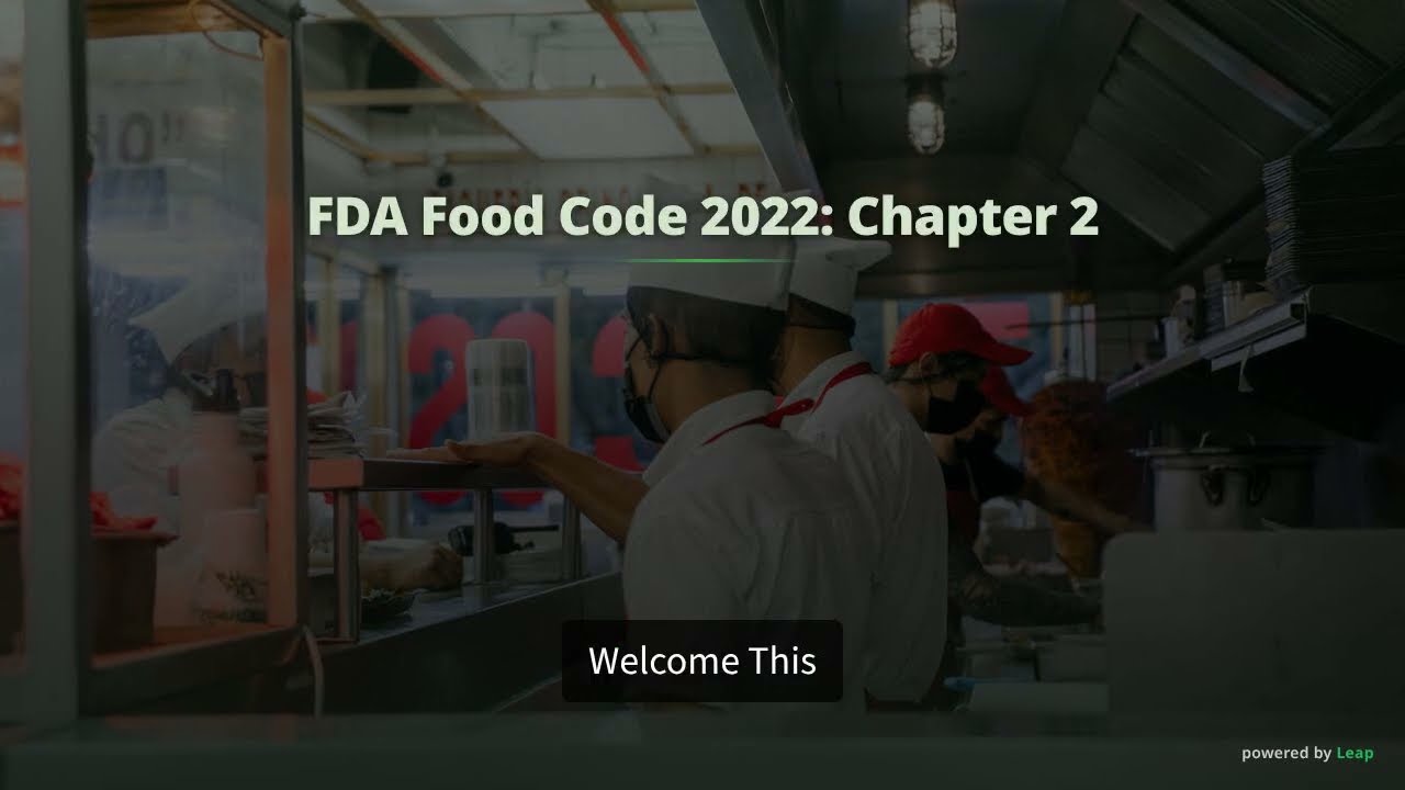 Food Safety Training: Generated by AI from pdf in 5 Minutes