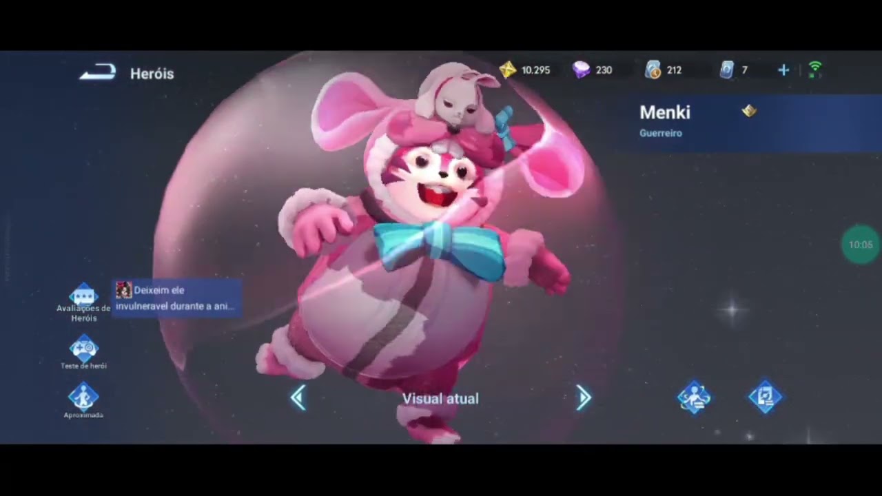Skins que eu tenho no honor of kings (prt.1)