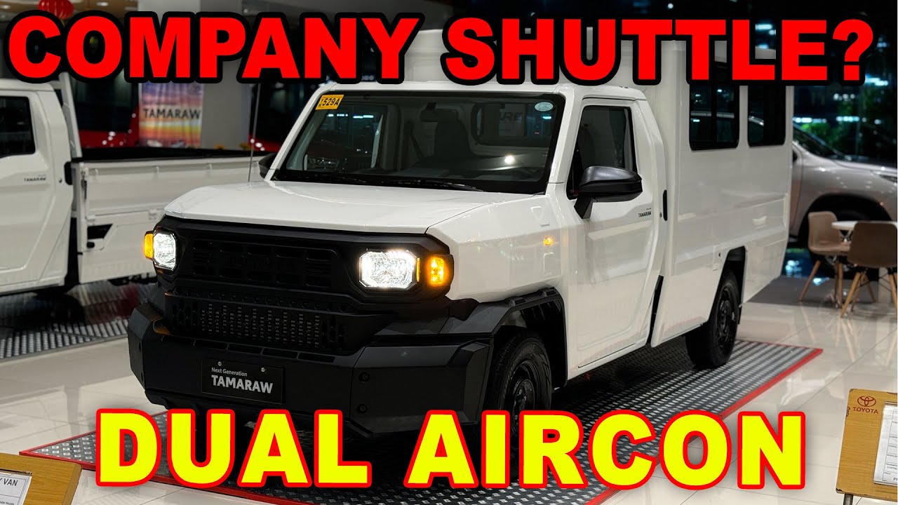 New Generation Tamaraw 2.4 FX Utility Van Diesel Manual Transmission