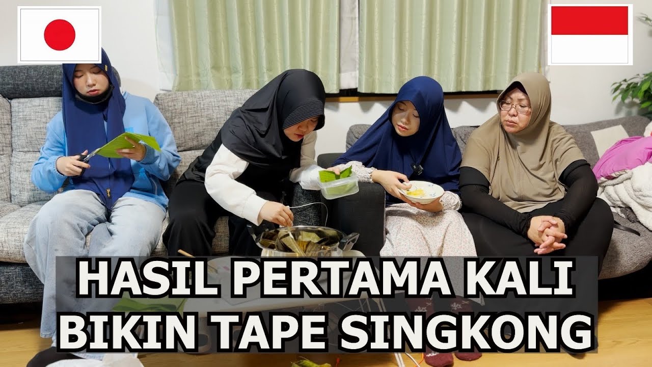 RACIK TAPE SINGKONG UNTUK KAKEK JEPANG