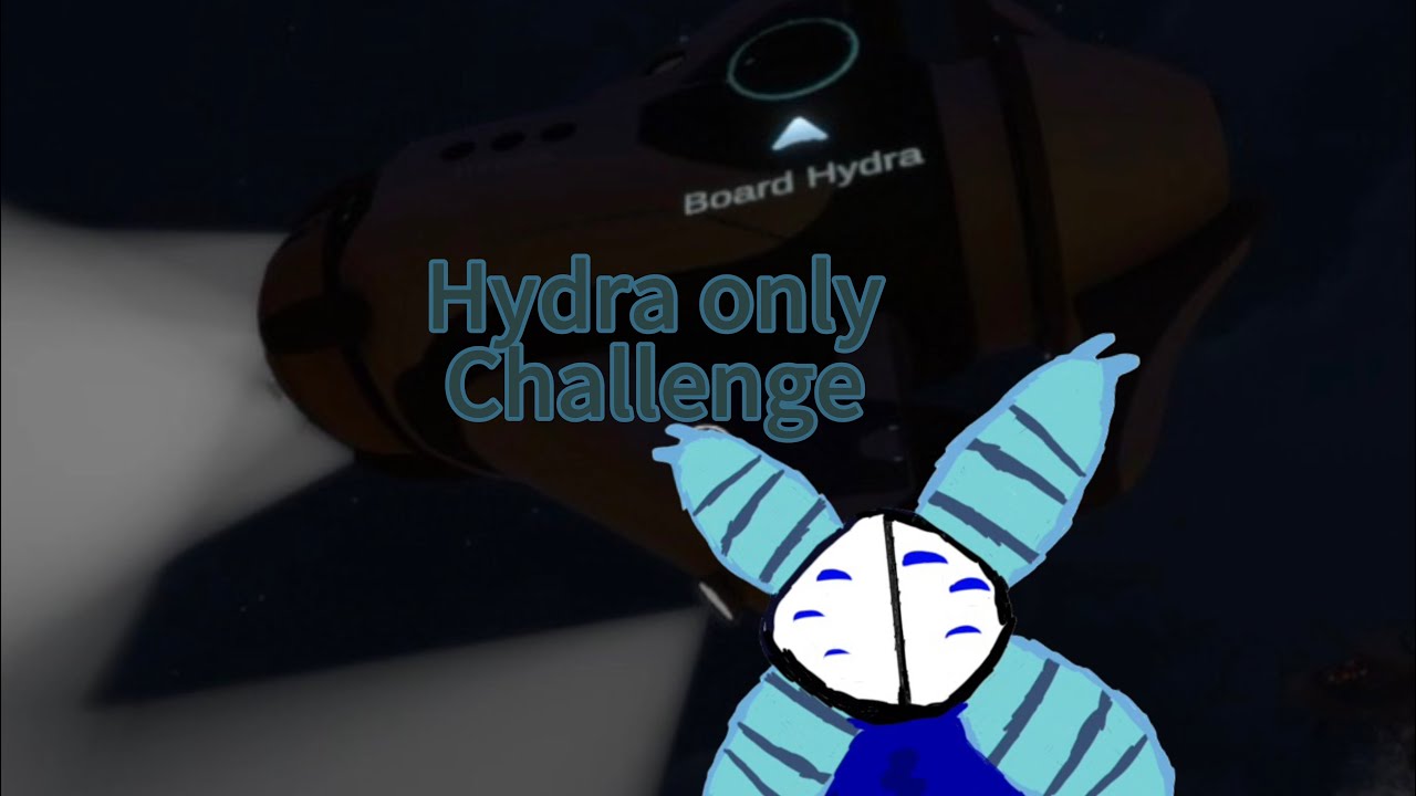 Can I beat subnautica only using the hydra? (Hydra only challenge)