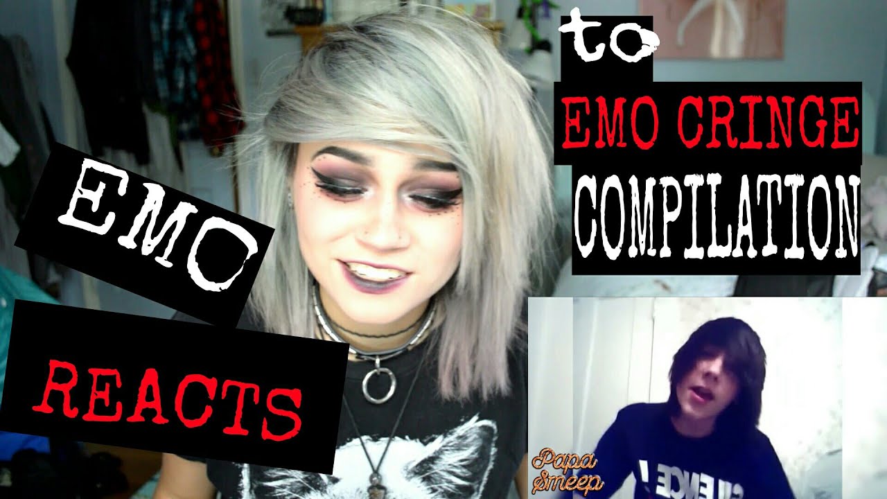 EMO REACTS TO EMO CRINGE COMPILATION | Kylie The Jellyfish