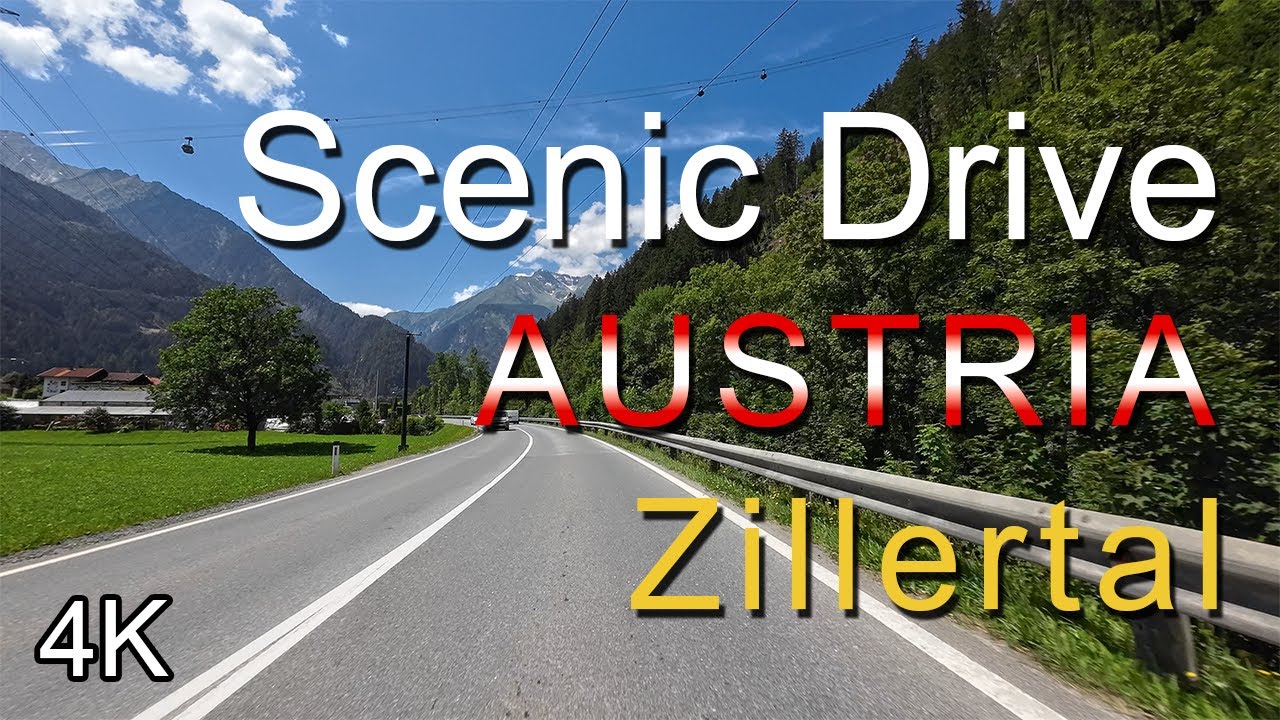 Driving from Mayrhofen to Finkenberg🇦🇹