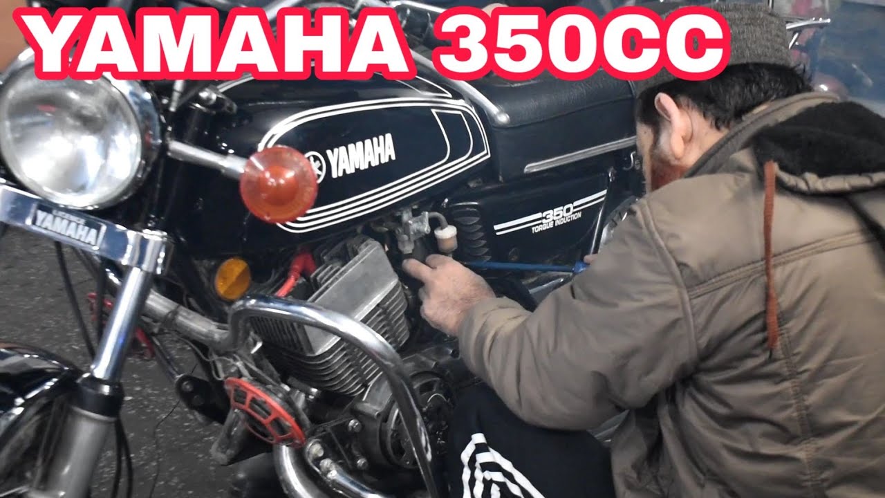 yamaha RD-350 cc | starting problem | ncr mororcycles |