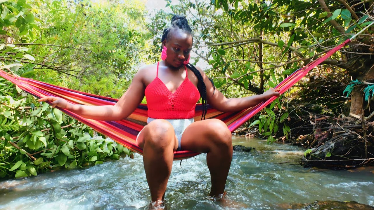 Hammock Camping, Relax & Cook At The River 