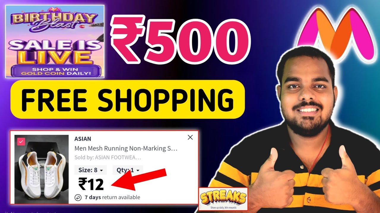 Myntra Birthday Blast 2026 | Myntra Free Shopping Trick | Jiomart Coupon Today | Loot Offer Today