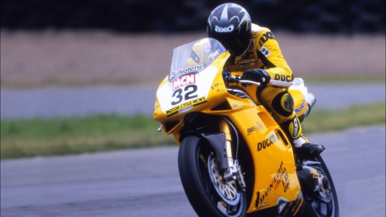 British Superbikes, BSB Mallory Park 1998 Race 1 #ducati #mallorypark #superbikes 