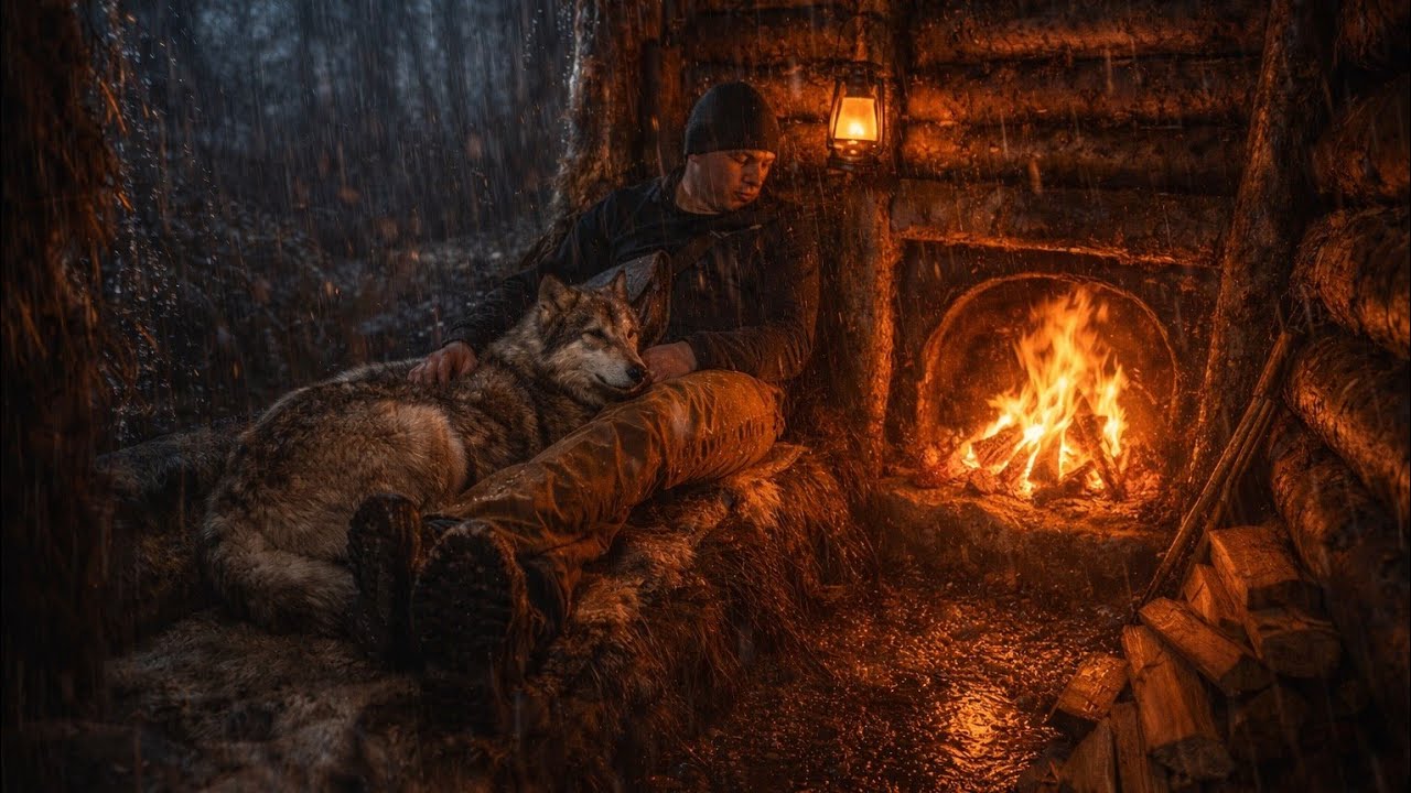 Скрытое лесной убежище | Строим подземное укрытие | Часть 2 🌲🔥 Завершение!