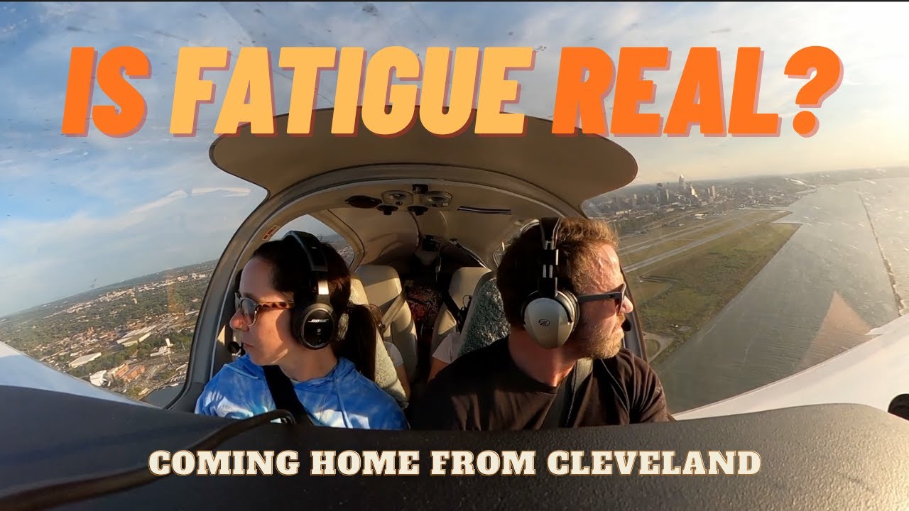 3 Mistakes Due to Pilot Fatigue | DA40 | Leaving Cleveland + Fixes