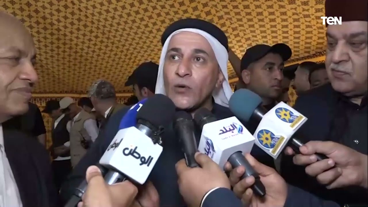 لقاء خاص مع الشيخ إبراهيم العرجاني رئيس اتحاد القبائل العربية