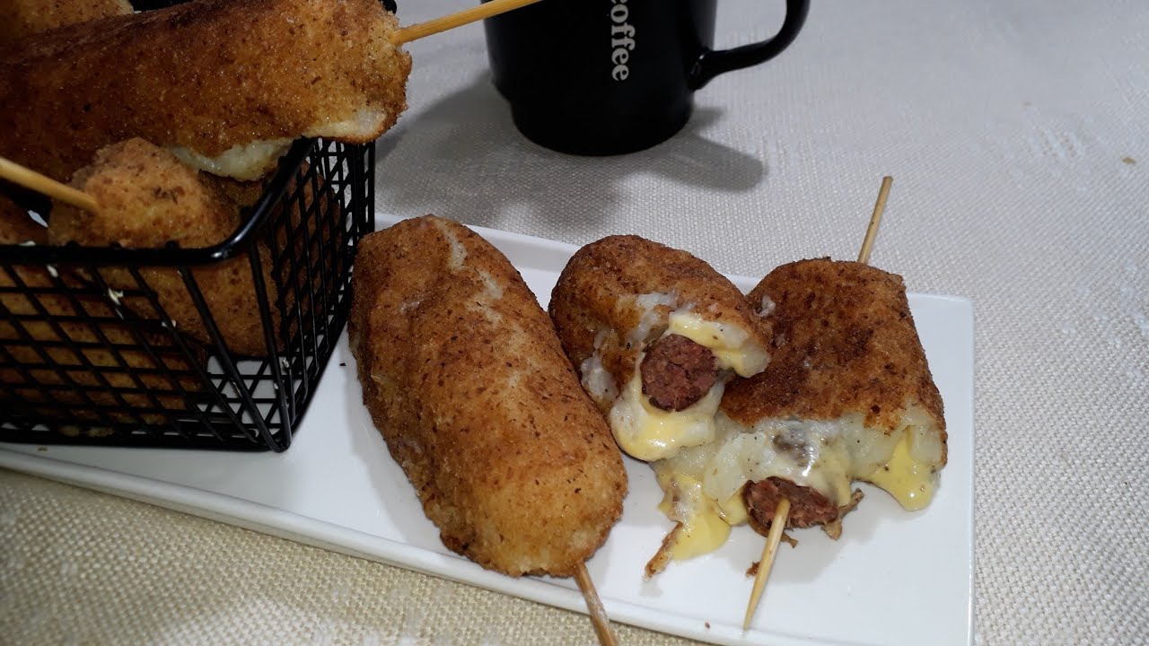 croquettes pommes de terre au merguez كروكات البطاطا بالمرقاز بنة رهيبة وصفة رمضان🥔🧀🤤😋