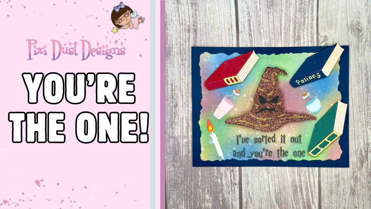 Sorted It Out card | Sorting Hat | Pixi Dust Designs