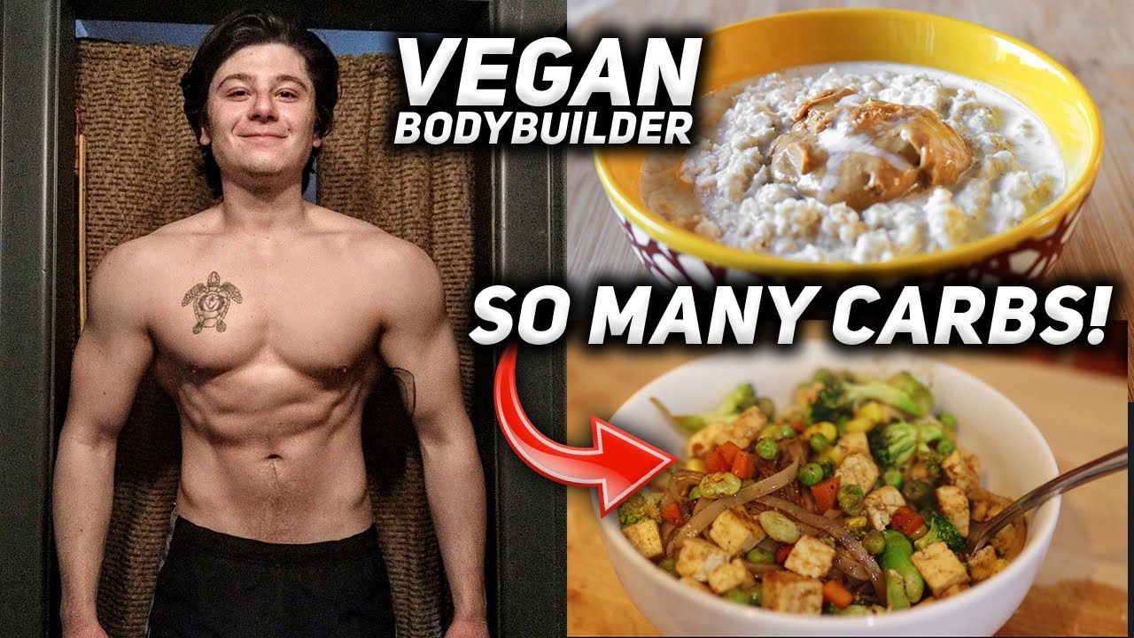 What A JACKED Vegan Bodybuilder Eats In A Day | High Protein Full Day Of Eating