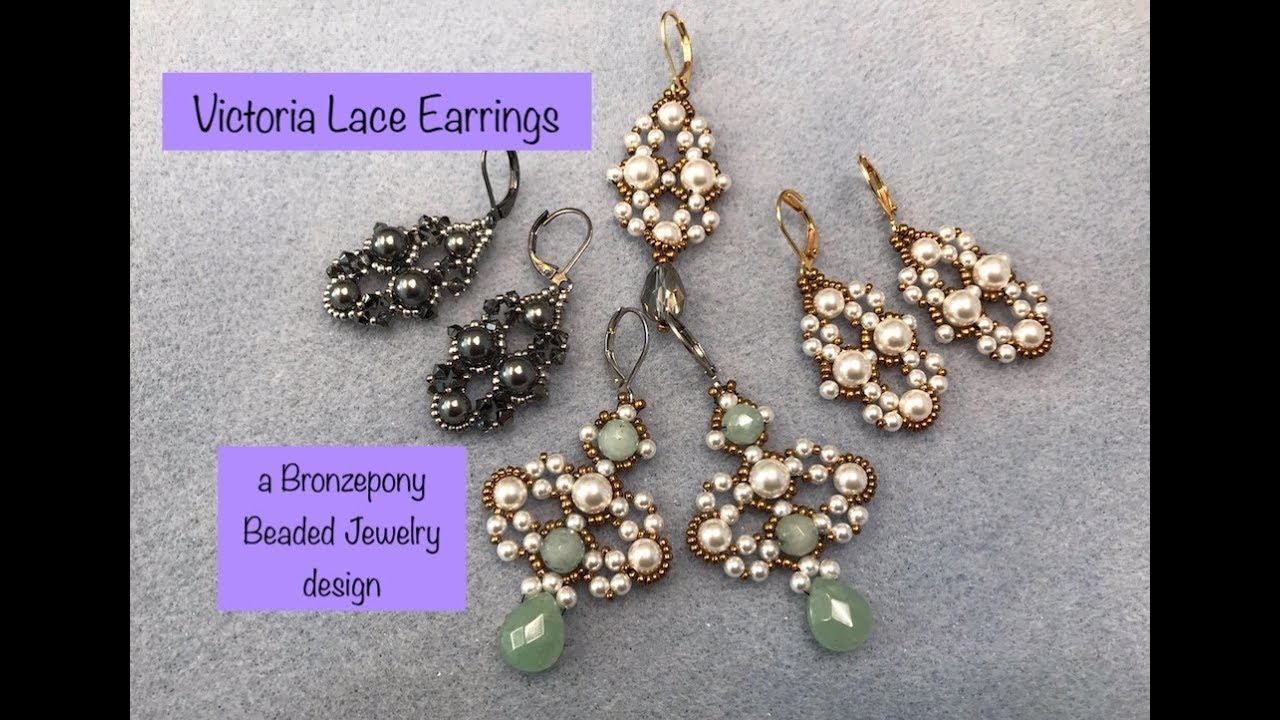 Victoria Lace Earrings