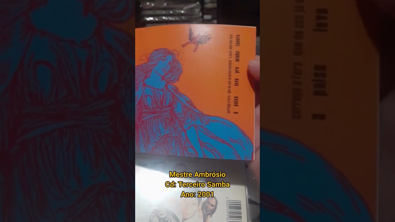 Cd Mestre Ambrosio de 2001 Terceiro Samba