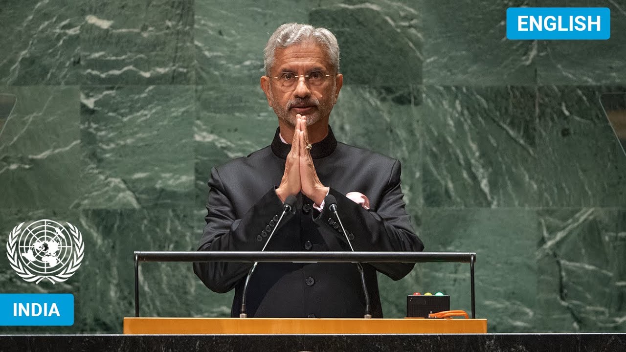 🇮🇳 India - Minister for External Affairs Addresses United Nations General Debate, 78th Session