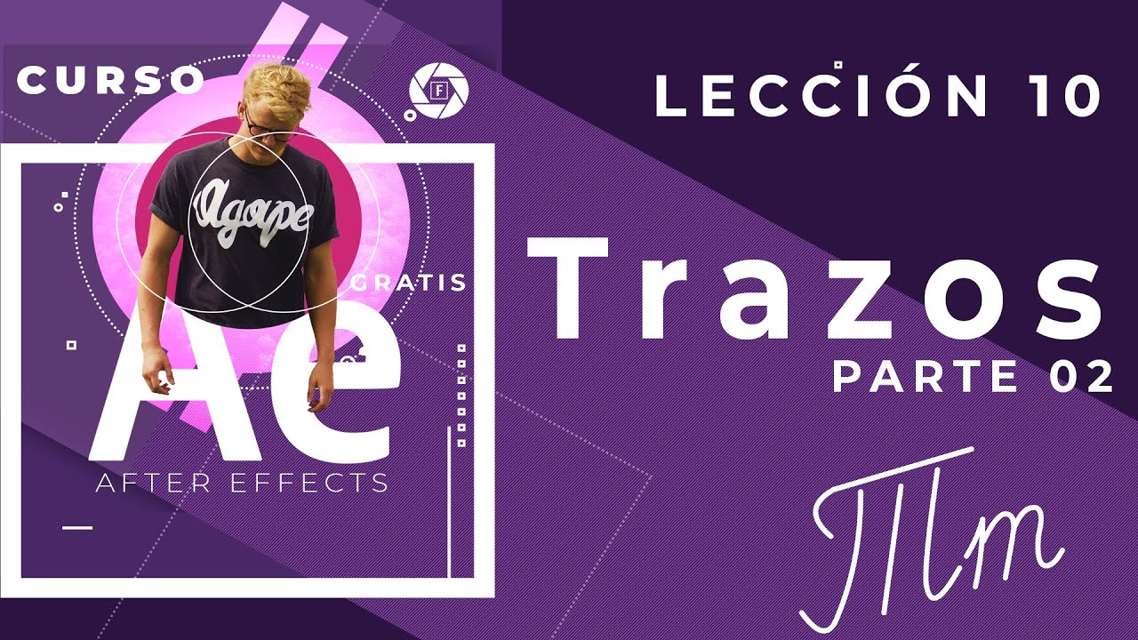 Curso After Effects completo - Lección 10 (parte 02): Trazos en letras y dibujos.