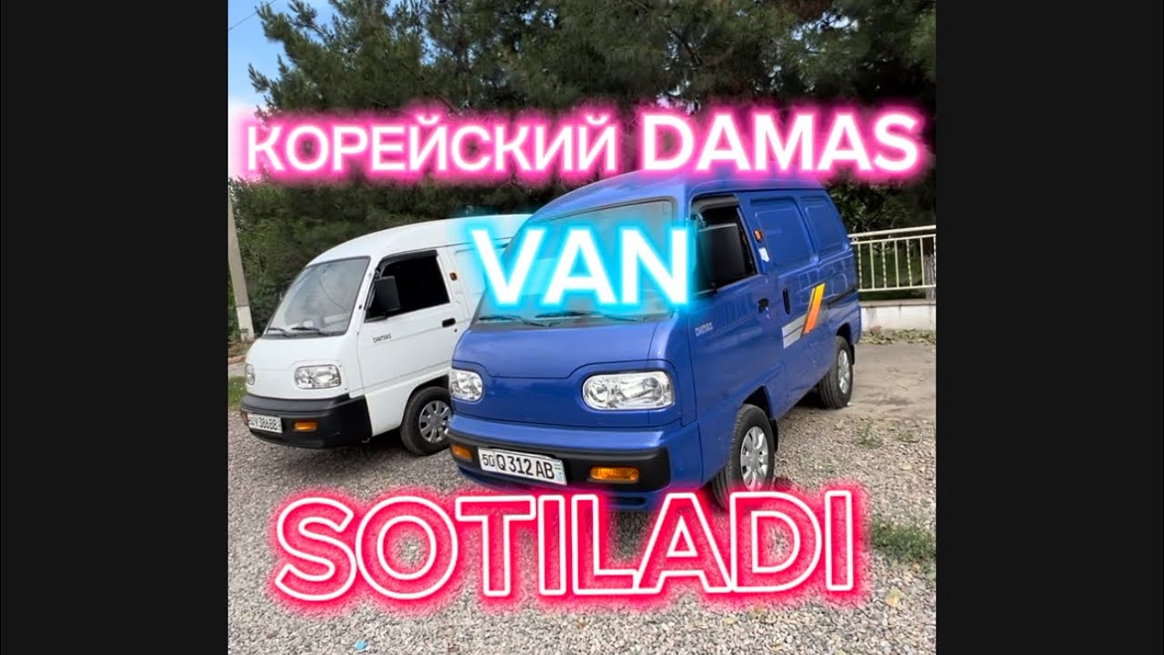 DAEWOO DAMAS VAN KOREYADAN KELDI. #damasvan