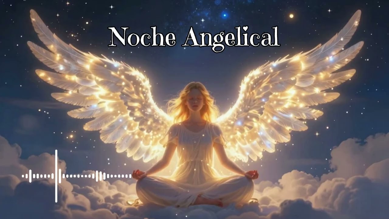 🌛✨🌜Noche Angelical | Música de Luz para Dormir, Sanar y Relajarse (432 Hz)