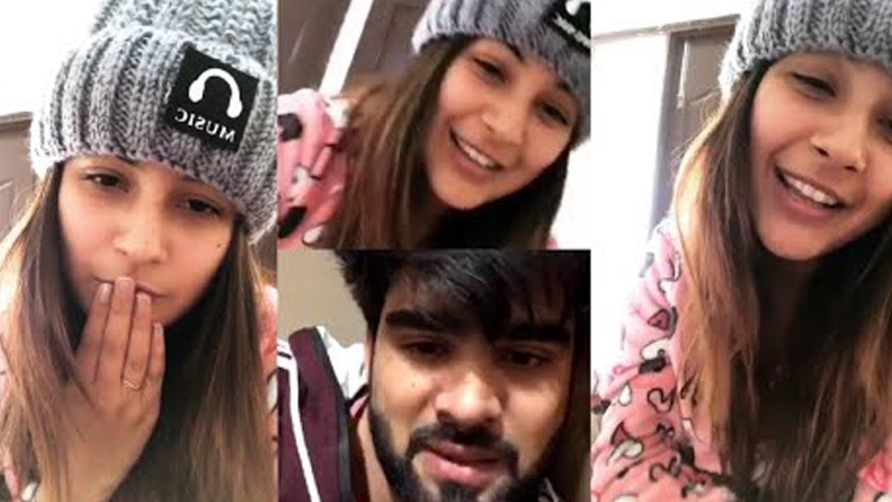 Shehnaz gill Live with inder chahal on Instagram