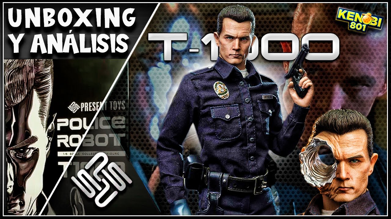 T-1000 (Terminator 2) | PRESENT TOYS | - [Unboxing & Análisis]
