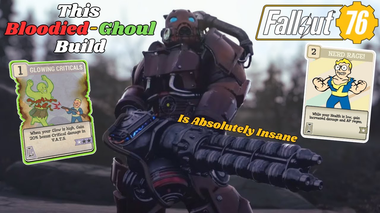 Become A BLOODIED GHOUL With This Insanely OP Build In Fallout 76