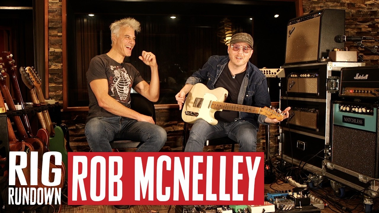 Rob McNelley Rig Rundown Guitar Gear Tour from Sound Stage Studios in Nashville
