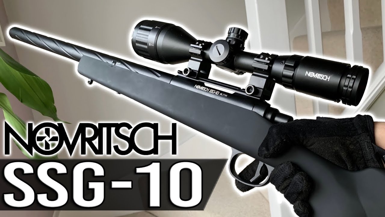 Novritsch SSG-10 | Best STARTER Airsoft Sniper?! | Airsoft Unboxing & Review