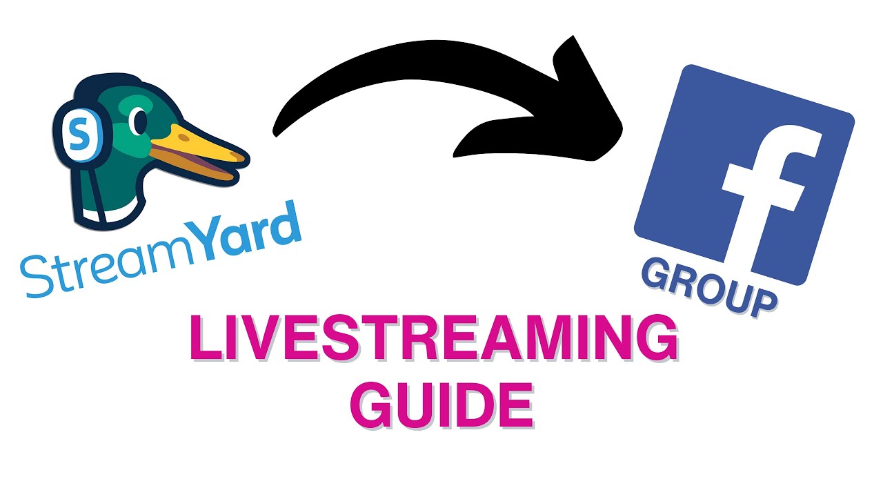 How to Livestream from StreamYard to a Facebook Group with Custom RTMP (after 2024)