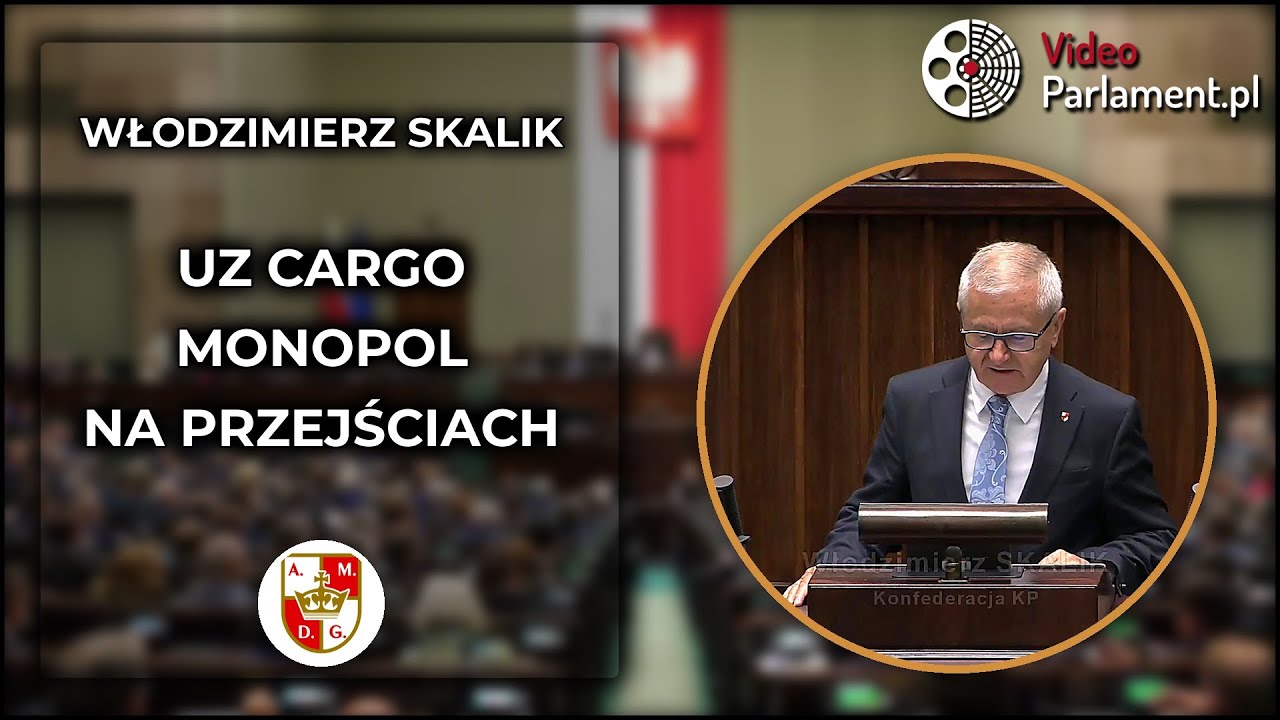 Włodzimierz Skalik: UZ Cargo Poland dąży do monopolizacji
