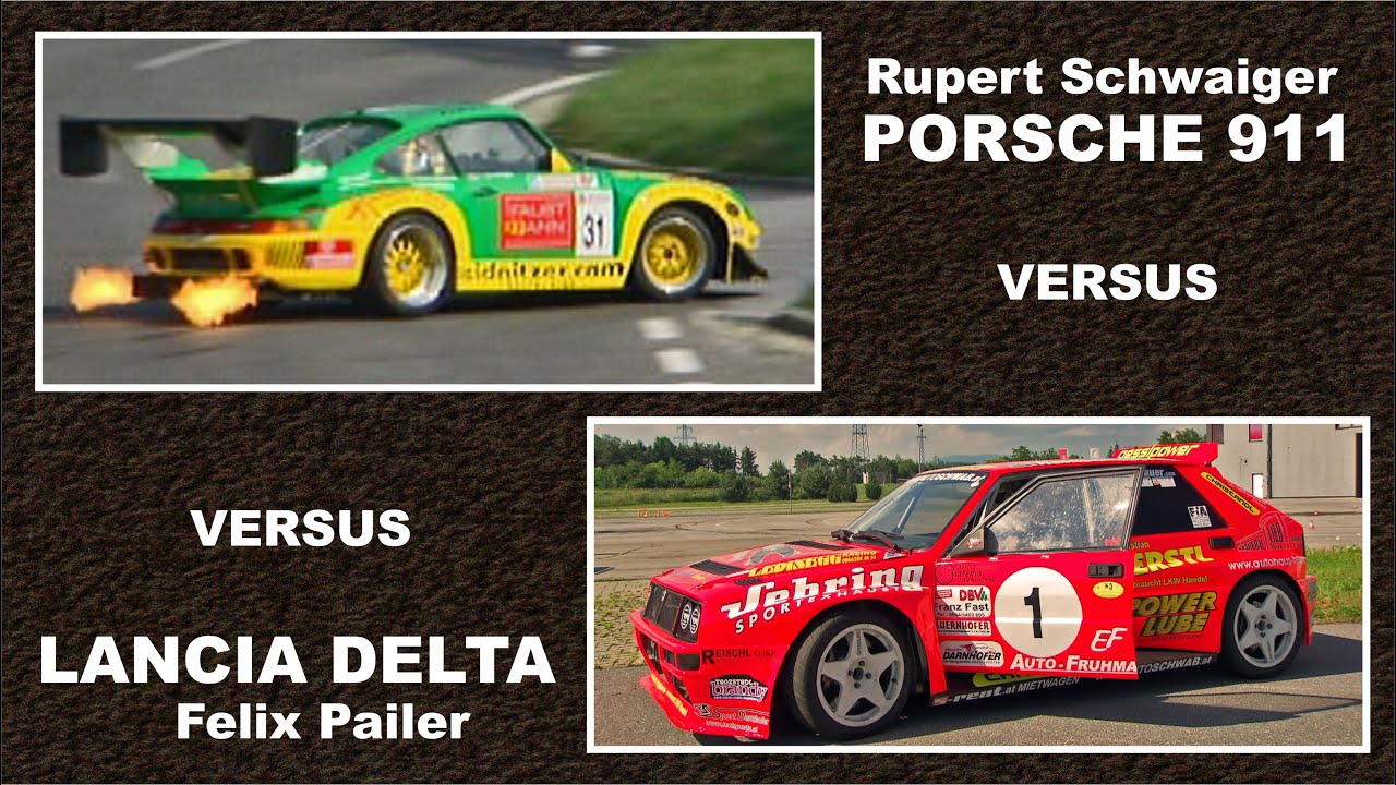 Lancia Delta Integrale vs. Porsche 911 / Felix Pailer vs Rupert Schwaiger / Action by Pete Bacoh