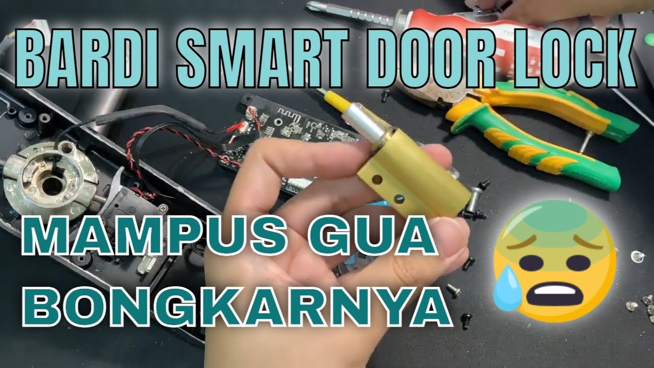 BONGAR GAGANG PINTU BARDI SMART DOOR LOCK  | BARDI SMART HOME