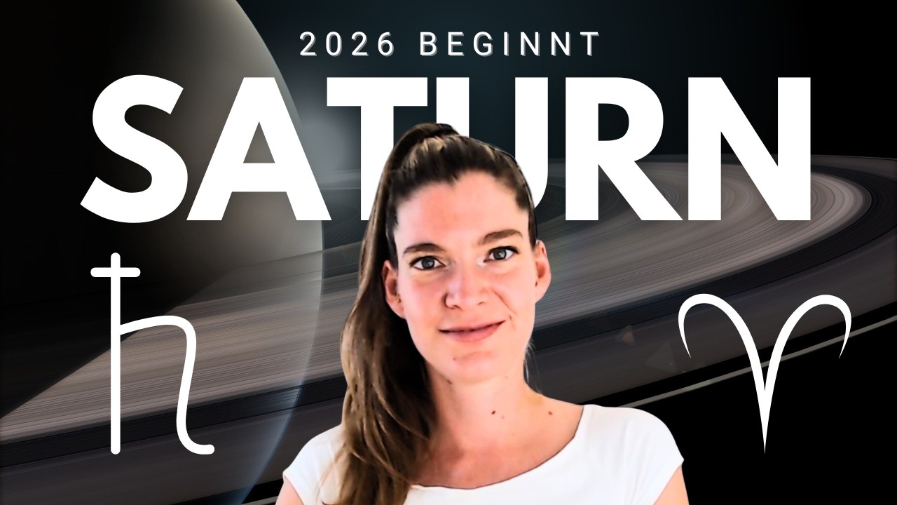 Saturn wechselt 2026 in den Widder – Was jetzt auf uns zukommt