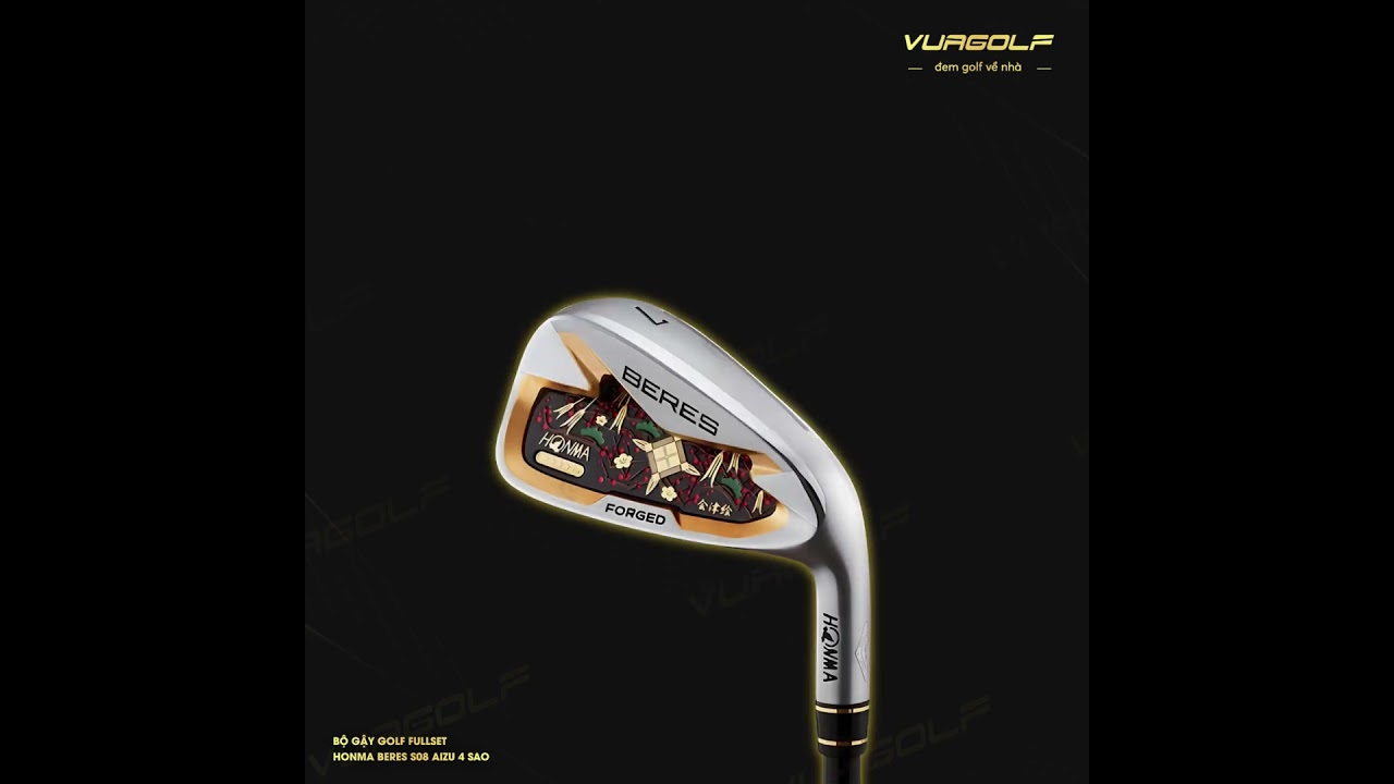 Bộ gậy Golf Fullset Honma Beres S08 Aizu 4 Sao