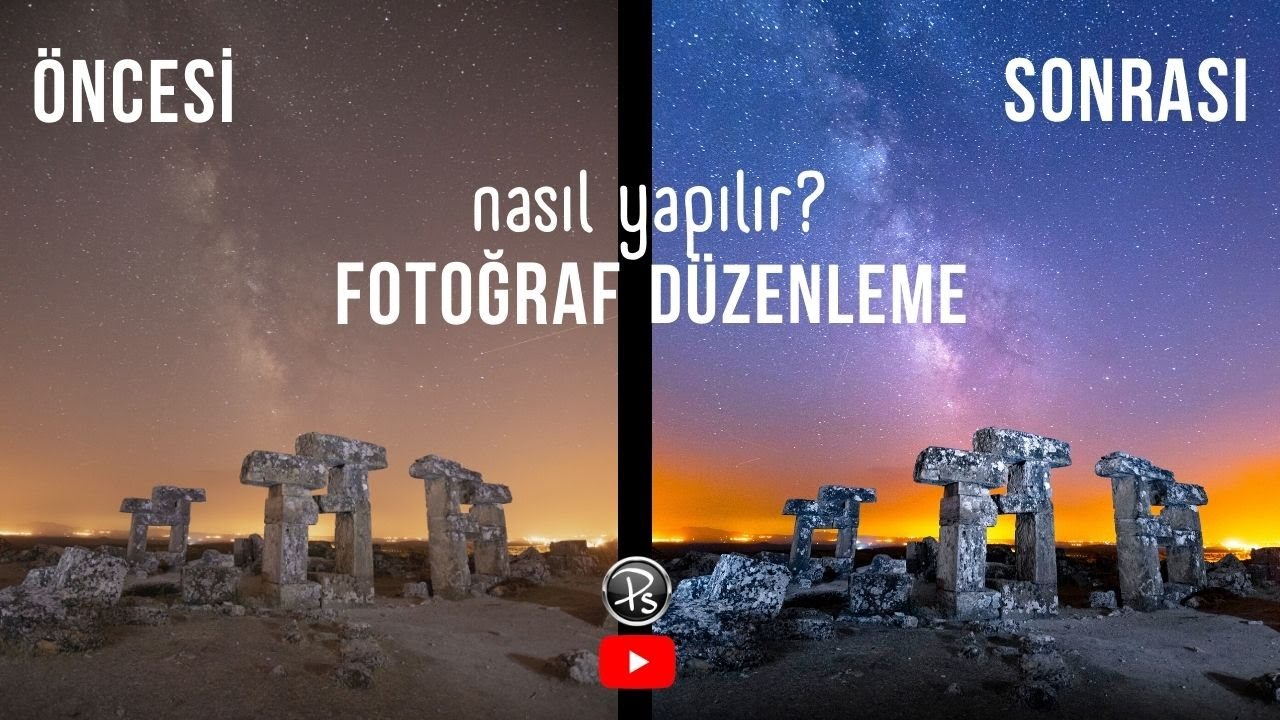 Photoshop'ta Fotoğraf Düzenleme - Astrofotoğrafçılık