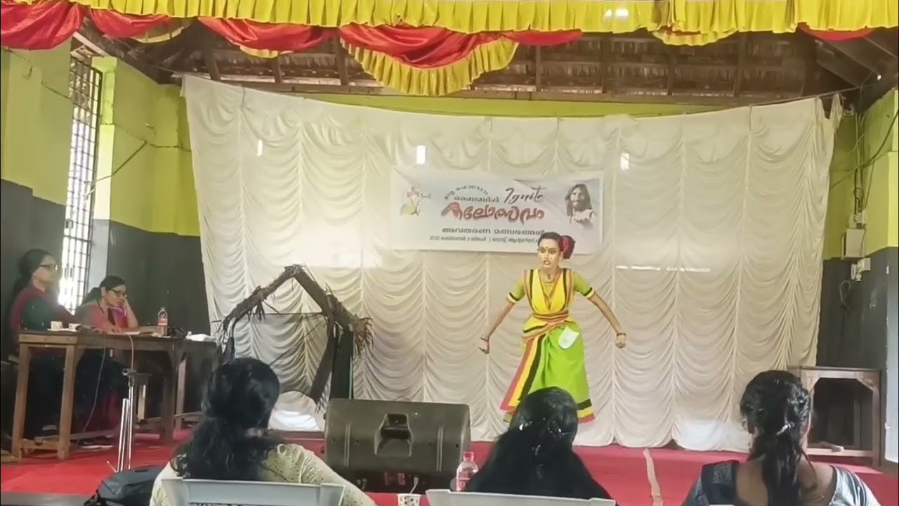 Bible kalolsavam folk dance first prize
