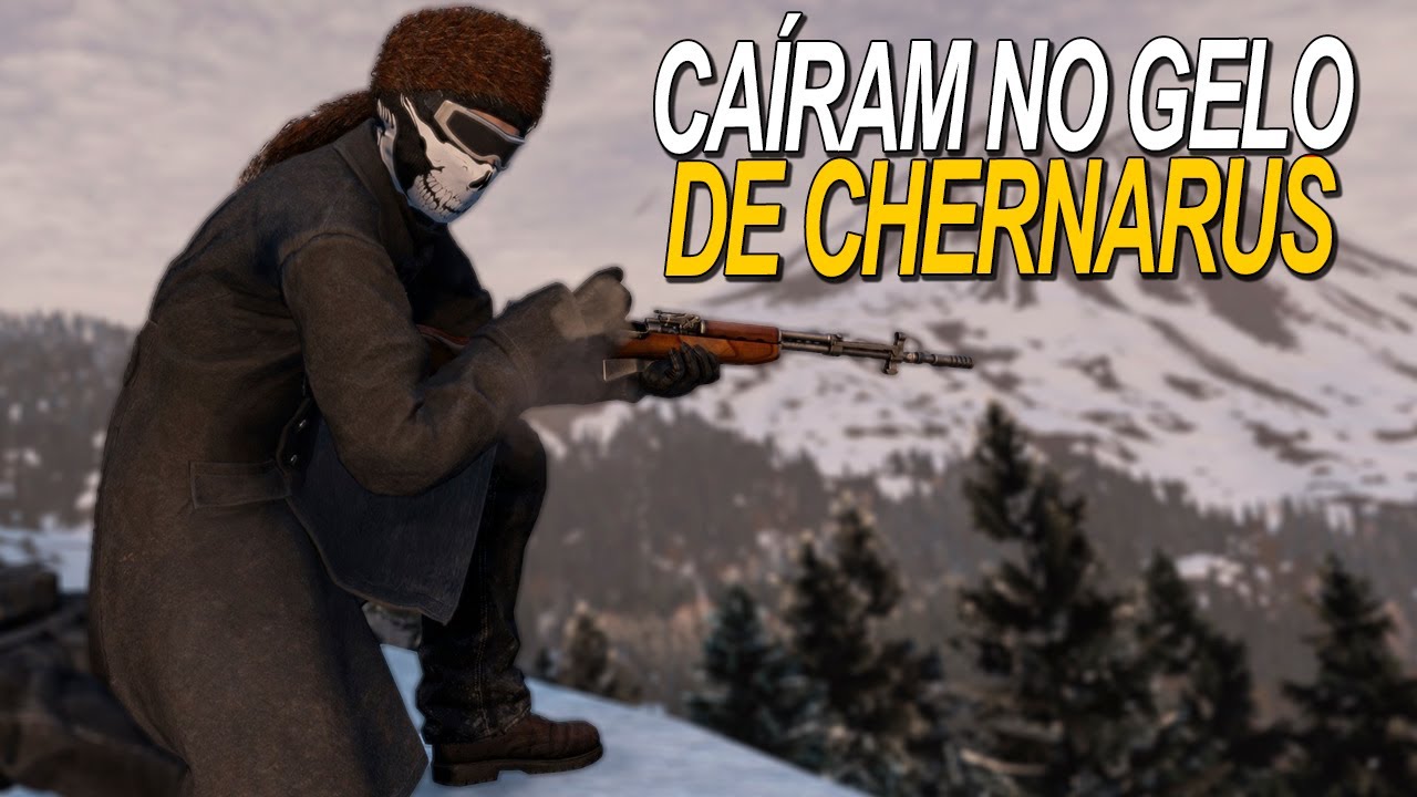 DOIS JOGADORES CAÍRAM NO GELO DE CHERNARUS | DAYZ